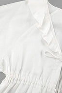 Completo Ruffles con Pantaloncini e Maniche Lunghe con Lacci