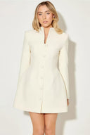 Abito Mini Blazer Urban Chic con Scollo a V