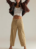 Comfortabele boyfriend jeans met taille