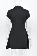 Thea Minikleid - Schwarz