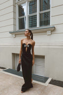 Noir Grace Maxikleid
