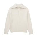 Holly Pullover mit Viertel-Reißverschluss