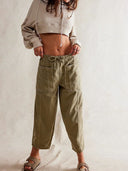 Comfortabele boyfriend jeans met taille