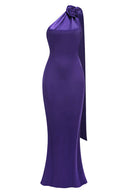 Vestido Lilac a la Luz de la Luna