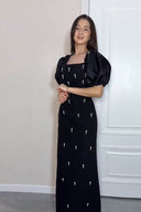 Echoes of the Past – figurbetontes Kleid mit Polka Dots