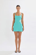 Vestido Mini Ajustado de Verano para Chica Hot