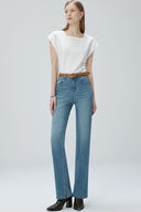 Jeans a gamba larga slim French Fry
