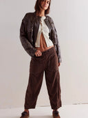 Comfortabele boyfriend jeans met taille