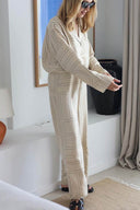 Satin Lounge Set mit Buchstaben