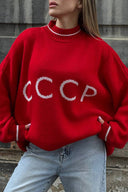 Klassisk CCCP grafisk tröja