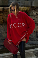 Klassisk CCCP grafisk tröja