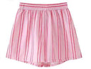 Stripede shorts og bluse