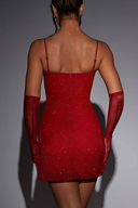 Vestido Mini Pixie - Vermelho Brilhante