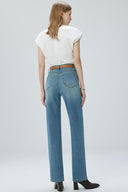 Jeans a gamba larga slim French Fry
