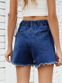 Sommer Slankende Denim Shorts
