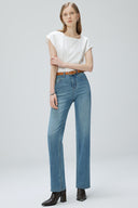 Jeans a gamba larga slim French Fry