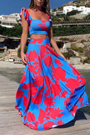 Modieuze Print Sexy Swing Rok Set