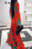 Vestido Maxi Plisado Aurora