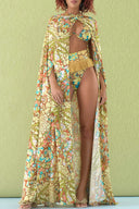 Boho tofs tribalmönstrad bikiniset