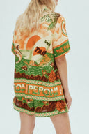 Completo Due Pezzi Pantaloncini Stampati Unici Sunny Afternoon