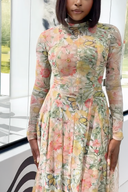 Vestido largo Verve Floral Butterfly Bloom