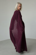Set cardigan accogliente e vestito a maglia