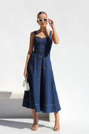 Abito Danielle in Denim Indigo