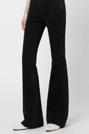 Sorte slanke flare jeans