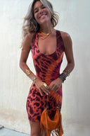 Hochtailliertes Camisole Minikleid