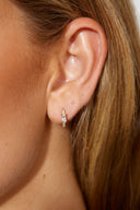 Brincos Eyes To The Soul Banhados a Ouro 18K Transparentes