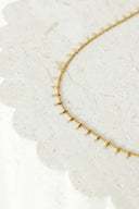 18k Gold Plated Queen Things Necklace Gold