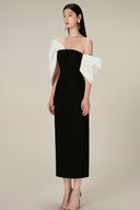 Oversized strik Hepburn-jurk