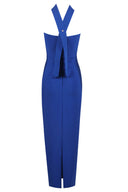 Robe Maxi Holly - Bleue