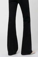 Sorte slanke flare jeans