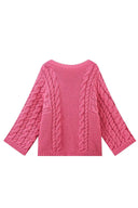 Sweater med Klokkeærmer