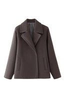 Ultimate Cold-Tone Korean Cropped Jacket