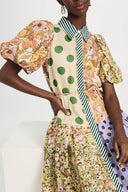 Robe imprimée Green Muse assemblée