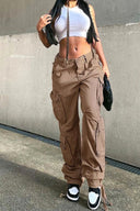 Pantalones de mezclilla estilo urbano