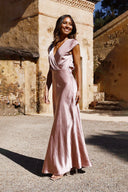 Vestido Maxi Selma - Rosa Polvoriento