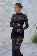 Maxišaty Midnight Lace Dream