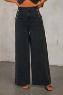 Used-Look Lockerer Denim Anzug