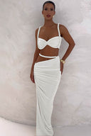 Sea Breeze Boyun Bağlamalı Bikini ve Etek Takımı