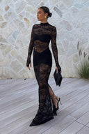 Maxišaty Midnight Lace Dream