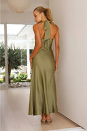 Sian Maxikleid - Oliv