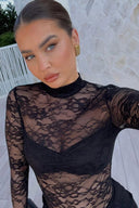 Maxišaty Midnight Lace Dream