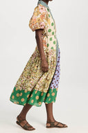 Robe imprimée Green Muse assemblée