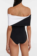 Colorblock Minimal Énstyks Badedragt-sæt