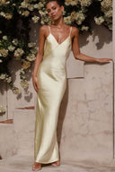 Robe longue sexy dos nu à queue de poisson