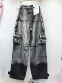 Blugi Paratrooper Cargo cu Gradient