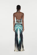 Ray of Sea print jumpsuit